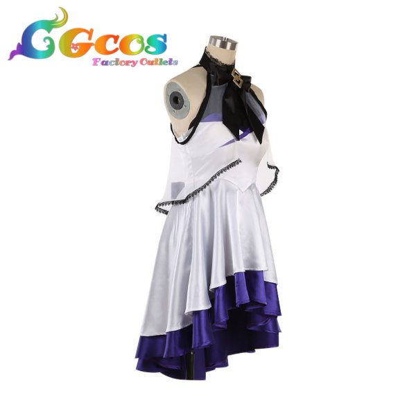 画像2: Fate/Grand Order Waltz in the MOONLIGHT/LOSTROOM FGOワルツ FGOW マシュ コスプレ衣装 (2)