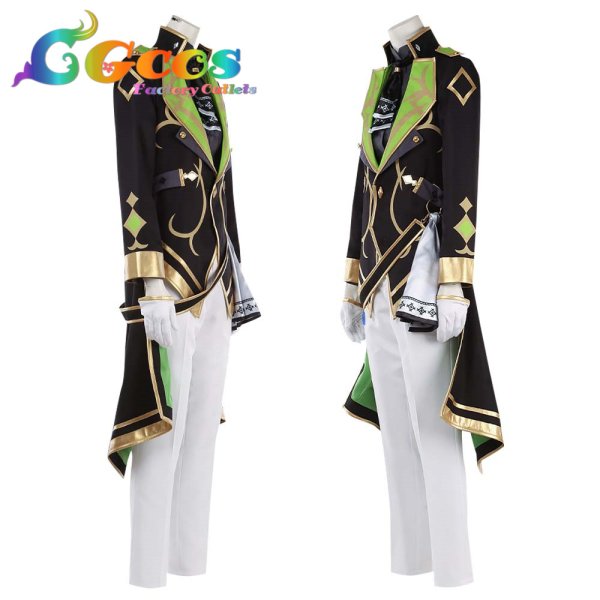 画像2: あんさんぶるスターズ! 面の笑みと握手 巴日和 コスプレ衣装 (2)