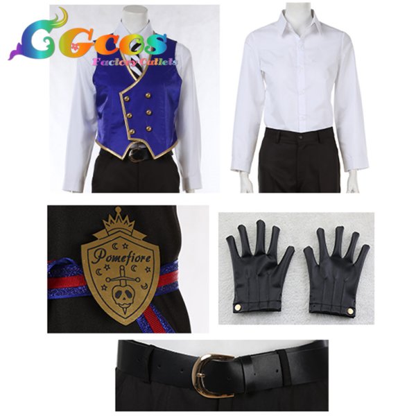 画像7: ポムフィオーレ寮 エペル・フェルミエ Epel Felmier ルーク・ハント Rook Hunt ヴィル・シェーンハイト Vil Schoenheit コスプレ衣装 (7)