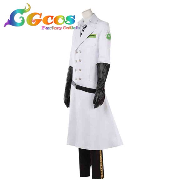 画像3: ディアソムニア寮 シルバー Silver 実験着 SR コスプレ衣装 (3)