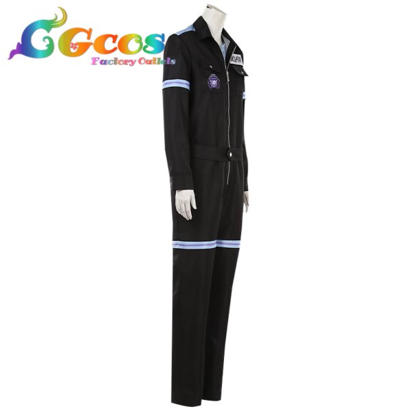 画像2: オクタヴィネル寮 アズール・アーシェングロット Azul Ashengrotto フロイド・リーチ Floyd Leech ジェイド・リーチ Jade Leech R/運動着 コスプレ衣装 (2)