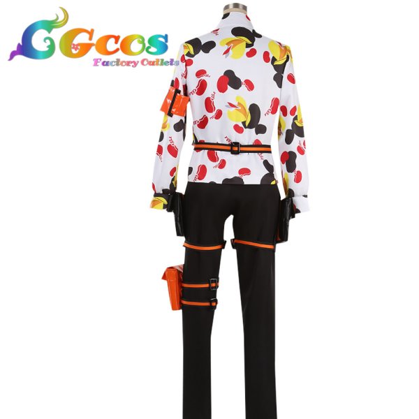 画像4: オクタヴィネル寮 SR/ビーンズカモ ジェイド・リーチ Jade Leech コスプレ衣装 (4)