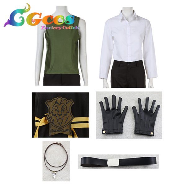 画像4: サバナクロー寮 ジャック・ハウル Jack Howl レオナ・キングスカラー Leona Kingscholar ラギー・ブッチ Ruggie Bucchi コスプレ衣装 (4)