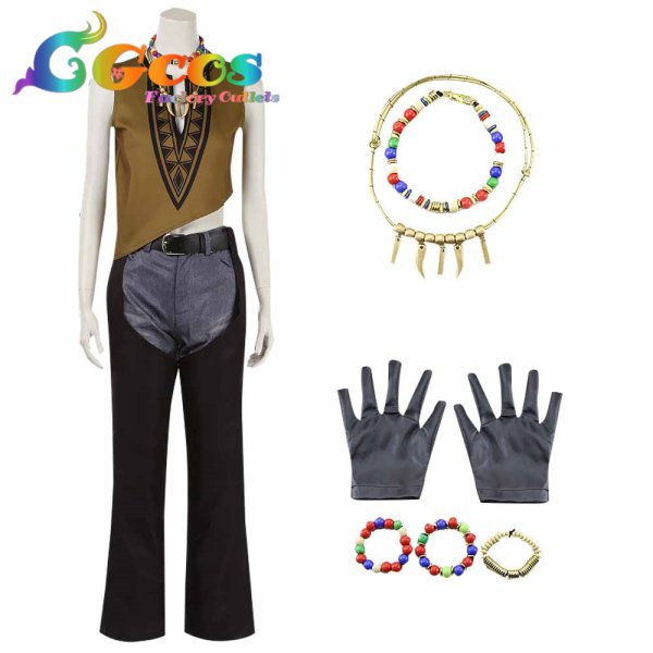 画像5: サバナクロー寮 レオナ・キングスカラー Leona Kingscholar コスプレ衣装 (5)