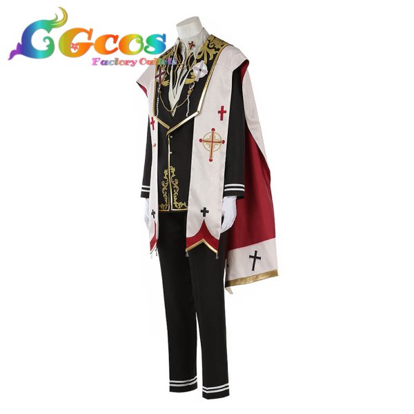 画像3: あんさんぶるスターズ! 静謐の祈り 風早巽 コスプレ衣装 (3)