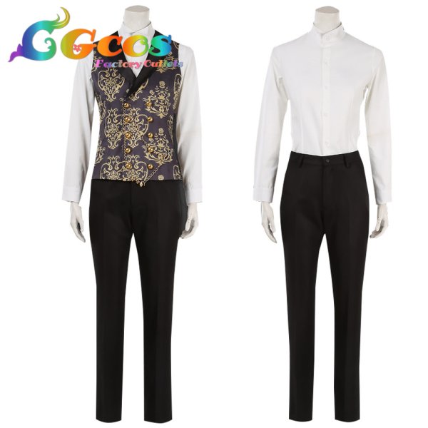 画像5: ハーツラビュル寮 SR/なりきり花婿 リドル・ローズハート Riddle Rosehearts コスプレ衣装 (5)