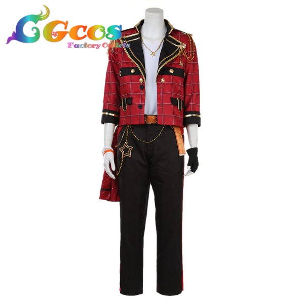 画像5: あんさんぶるスターズ! 氷鷹北斗 明星スバル 衣更真緒 遊木真 Trickstar BRAND NEW STARS!! コスプレ衣装 (5)