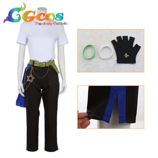 画像10: あんさんぶるスターズ! 氷鷹北斗 明星スバル 衣更真緒 遊木真 Trickstar BRAND NEW STARS!! コスプレ衣装 (10)