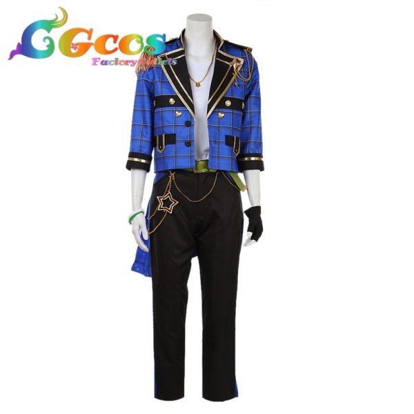 画像9: あんさんぶるスターズ! 氷鷹北斗 明星スバル 衣更真緒 遊木真 Trickstar BRAND NEW STARS!! コスプレ衣装 (9)