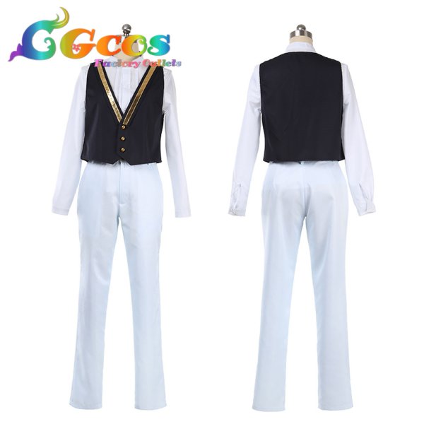 画像2: あんさんぶるスターズ! fine フィーネ 青葉つむぎ コスプレ衣装 (2)