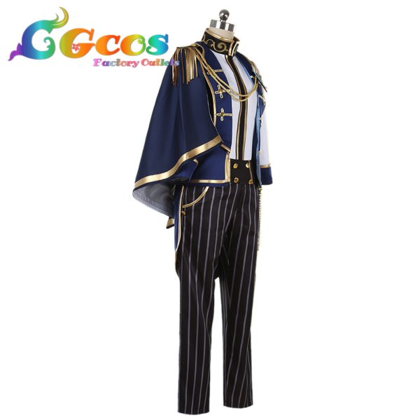 画像2: あんさんぶるスターズ!!Music 月永レオ 朔間凛月 鳴上嵐 瀬名泉 朱桜司 knights衣装 コスプレ衣装 (2)