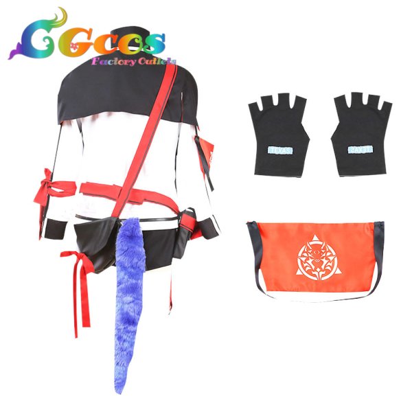 画像3: アークナイツ 明日方舟 Arknights テキサス TEXAS コスプレ衣装 (3)