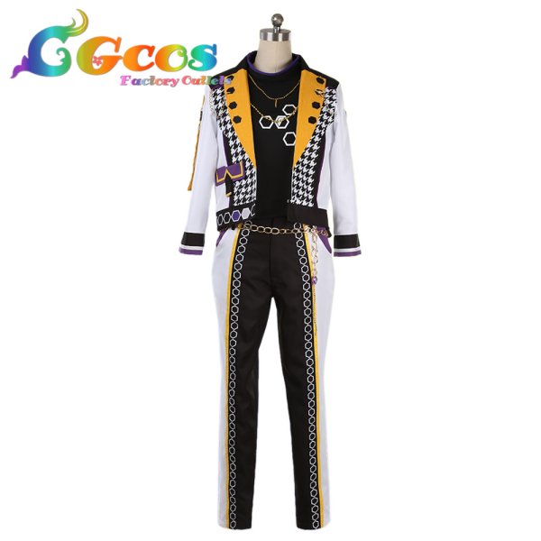 画像5: あんさんぶるスターズ!!Music 蜜蜂のリーダー Crazy:B 天城燐音 HiMERU 桜河こはく 椎名ニキ コスプレ衣装 (5)