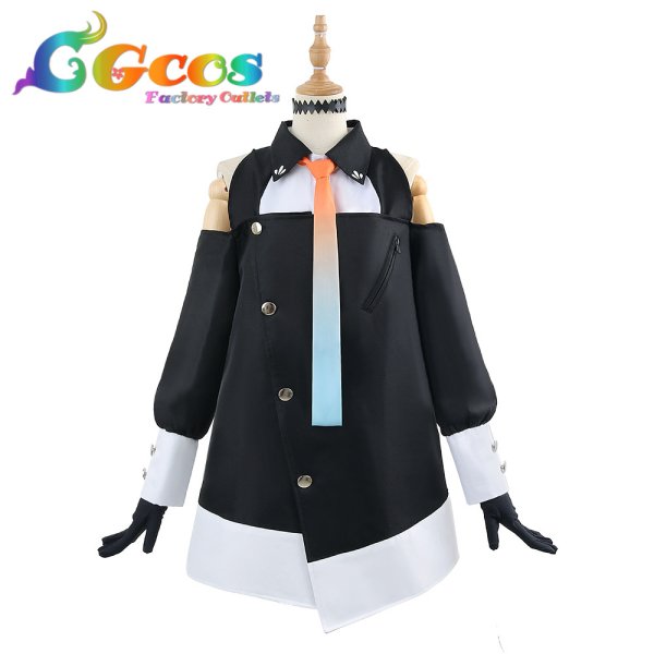 画像2: バーチャルYouTuber VTuber レヴィ・エリファ コスプレ衣装 (2)