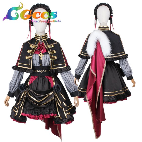 画像2: バーチャルYouTuber VTuber 葛葉 くずは 女体化 性転換 コスプレ衣装 (2)