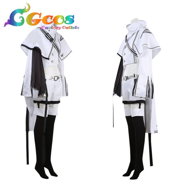 画像2: アークナイツ プラチナ コスプレ衣装 (2)