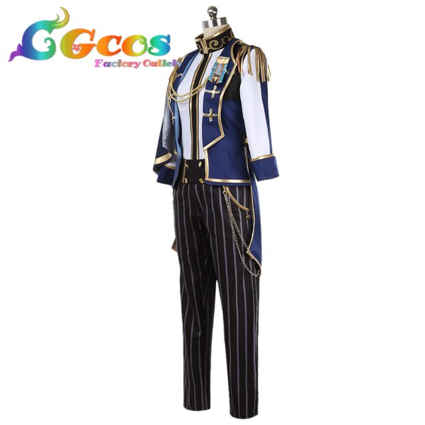 画像3: あんさんぶるスターズ!!Music 月永レオ 朔間凛月 鳴上嵐 瀬名泉 朱桜司 knights衣装 コスプレ衣装 (3)