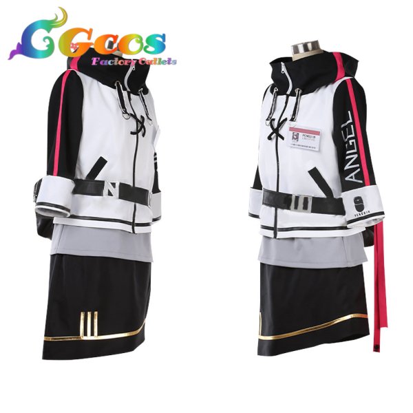 画像2: アークナイツ スナイパー エクシア コスプレ衣装 (2)