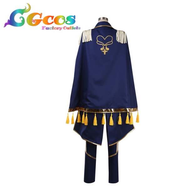 画像3: あんさんぶるスターズ! Knights(ナイツ) 返礼祭 朱桜司 コスプレ衣装 (3)