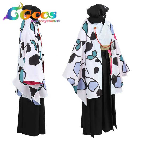 画像3: バーチャルYouTuber VTuber 三枝明那 着物 新衣装 コスプレ衣装 (3)