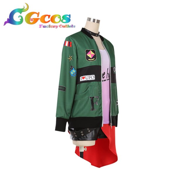 画像2: ペルソナ5 佐倉双葉 DANCING STAR NIGHT ダンシング スターナイト コスプレ衣装 (2)