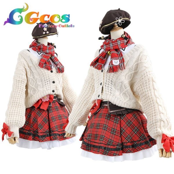 画像2: 50%OFF! バーチャルYouTuber　VTuber　さくらみこ　新衣装　コスプレ衣装 (2)