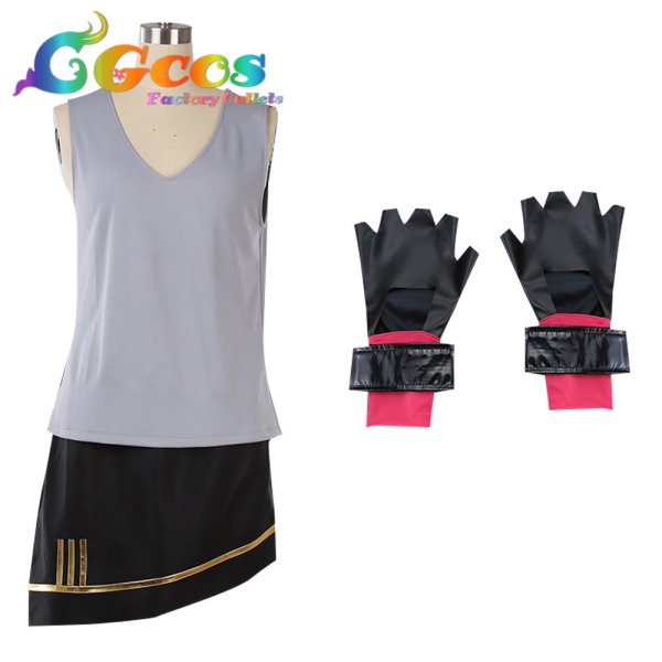 画像3: アークナイツ スナイパー エクシア コスプレ衣装 (3)