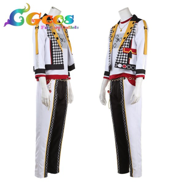 画像3: あんさんぶるスターズ!!Music 蜜蜂のリーダー Crazy:B 天城燐音 HiMERU 桜河こはく 椎名ニキ コスプレ衣装 (3)