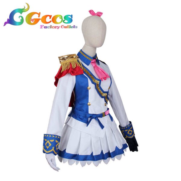 画像2: ウマ娘プリティーダービー トウカイテイオー 勝負服 コスプレ衣装 (2)