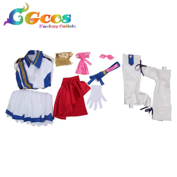 画像5: ウマ娘プリティーダービー トウカイテイオー 勝負服 コスプレ衣装 (5)