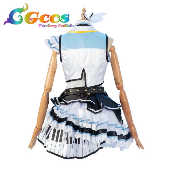 画像5: プロジェクトセカイ カラフルステージ!feat.初音ミク 桐谷遥 コスプレ衣装 (5)