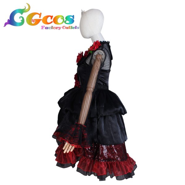 画像3: ラブライブ! サンシャイン!! 興奮の大渦 Aqours5周年 津島善子 コスプレ衣装 (3)