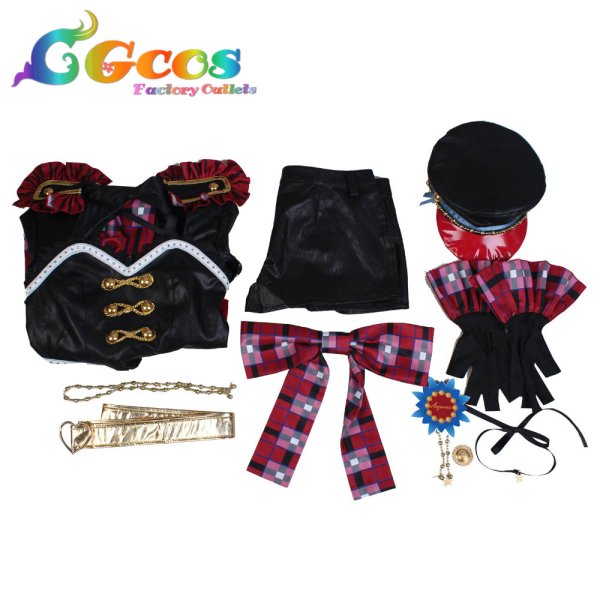 画像15: ラブライブ! サンシャイン!! Wake up, Challenger!! 津島善子 国木田花丸 黒澤ルビィ 渡辺曜 黒澤ダイヤ 高海千歌 松浦果南 小原鞠莉 桜内梨子 コスプレ衣装 (15)