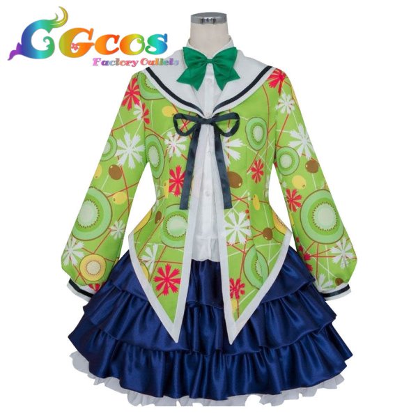 画像4: おちこぼれフルーツタルト　Dropout Idol Fruit Tart　桜衣乃　関野ロコ　貫井はゆ　前原仁菜　緑へも　コスプレ衣装 (4)