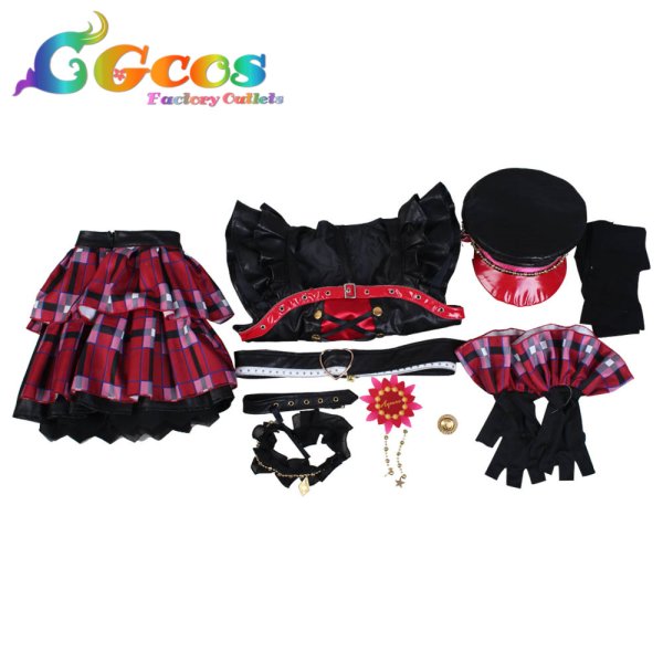 画像17: ラブライブ! サンシャイン!! Wake up, Challenger!! 津島善子 国木田花丸 黒澤ルビィ 渡辺曜 黒澤ダイヤ 高海千歌 松浦果南 小原鞠莉 桜内梨子 コスプレ衣装 (17)