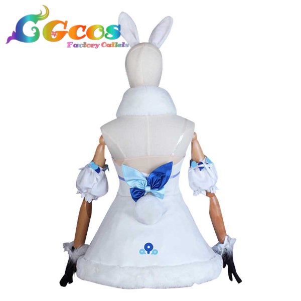 画像3: バーチャルYouTuber VTuber 兎田ぺこら コスプレ衣装 (3)