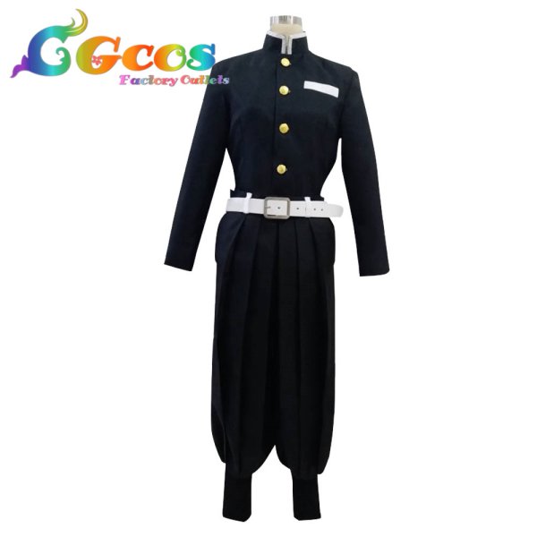 画像3: 鬼滅の刃 伊黒小芭内 コスプレ衣装 (3)