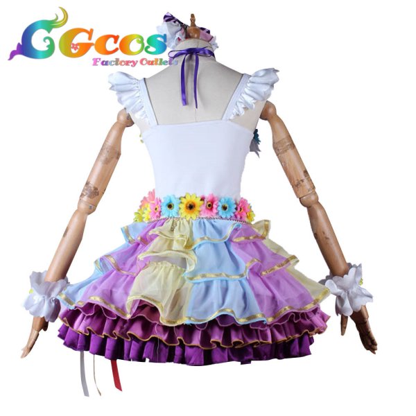 画像3: ラブライブ!スクールアイドルフェスティバルALL STARS Love U my friends 近江彼方 コスプレ衣装 (3)