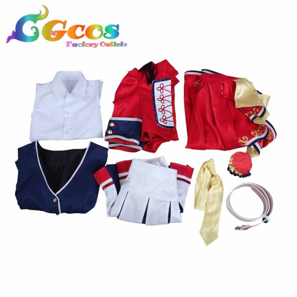 画像5: LoveLive! Series 9th Anniversary ラブライブ!フェス μ’s 星空凛 コスプレ衣装 (5)