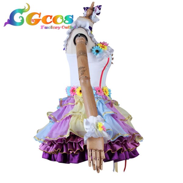 画像2: ラブライブ!スクールアイドルフェスティバルALL STARS Love U my friends 近江彼方 コスプレ衣装 (2)