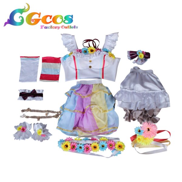 画像4: ラブライブ!スクールアイドルフェスティバルALL STARS Love U my friends 天王寺璃奈 コスプレ衣装 (4)