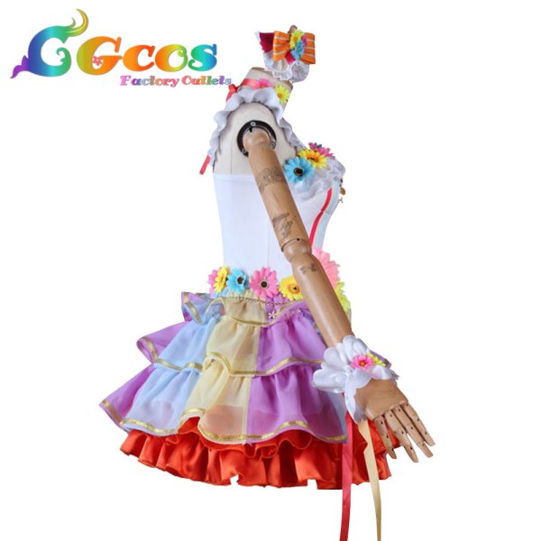 画像2: ラブライブ!スクールアイドルフェスティバルALL STARS Love U my friends 宮下愛 コスプレ衣装 (2)