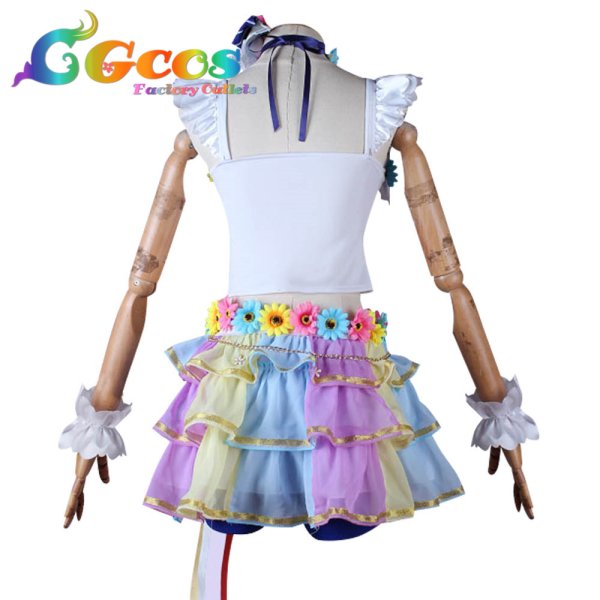 画像3: ラブライブ!スクールアイドルフェスティバルALL STARS Love U my friends 朝香果林 コスプレ衣装 (3)