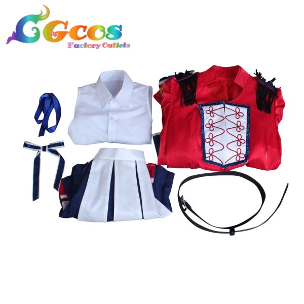 画像5: LoveLive! Series 9th Anniversary ラブライブ!フェス μ’s 園田海未 コスプレ衣装 (5)