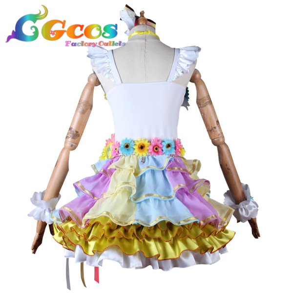 画像3: ラブライブ!スクールアイドルフェスティバルALL STARS Love U my friends 中須かすみ コスプレ衣装 (3)