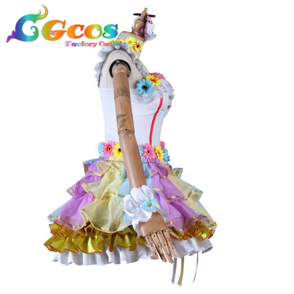 画像2: ラブライブ!スクールアイドルフェスティバルALL STARS Love U my friends 中須かすみ コスプレ衣装 (2)