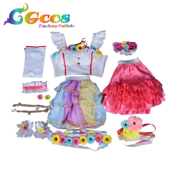 画像4: ラブライブ!スクールアイドルフェスティバルALL STARS Love U my friends 上原歩夢 コスプレ衣装 (4)