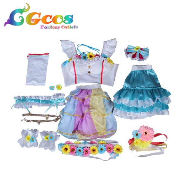 画像3: ラブライブ!スクールアイドルフェスティバルALL STARS Love U my friends 桜坂しずく コスプレ衣装 (3)