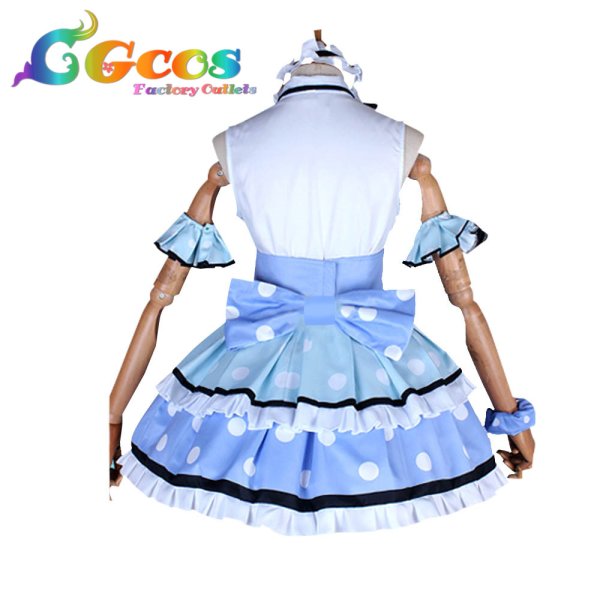 画像3: ラブライブ! サンシャイン!! アニメ1期11話挿入歌 想いよひとつになれ 津島善子 コスプレ衣装 (3)