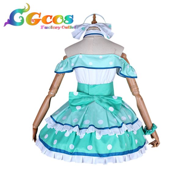 画像3: ラブライブ! サンシャイン!! アニメ1期11話挿入歌 想いよひとつになれ 松浦果南 コスプレ衣装 (3)